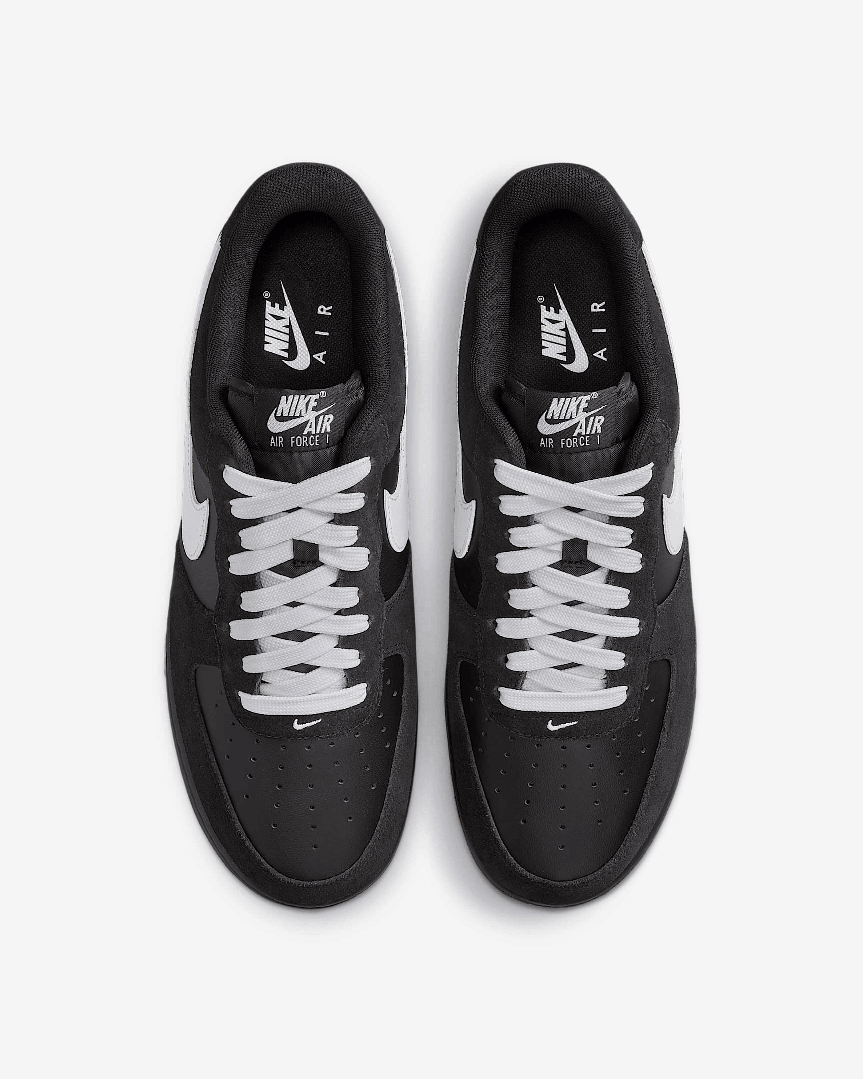 Men's Air Force 1 '07 LV8 Black Shoes - Image 3