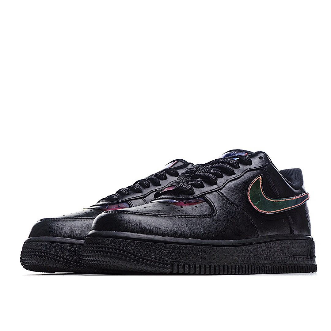 Men's Air Force 1 '07 LV8 Good Game Black Shoes - Image 2