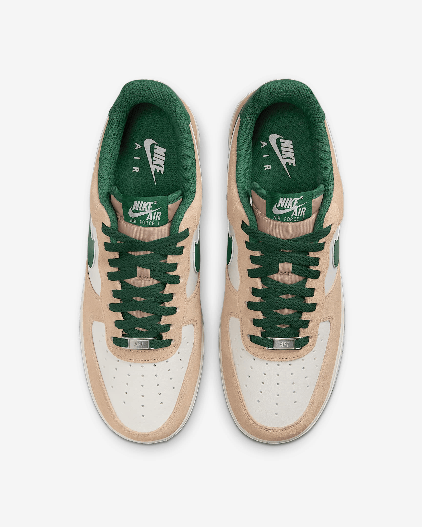 Men's Air Force 1 '07 LV8 Green Shoes - Image 3