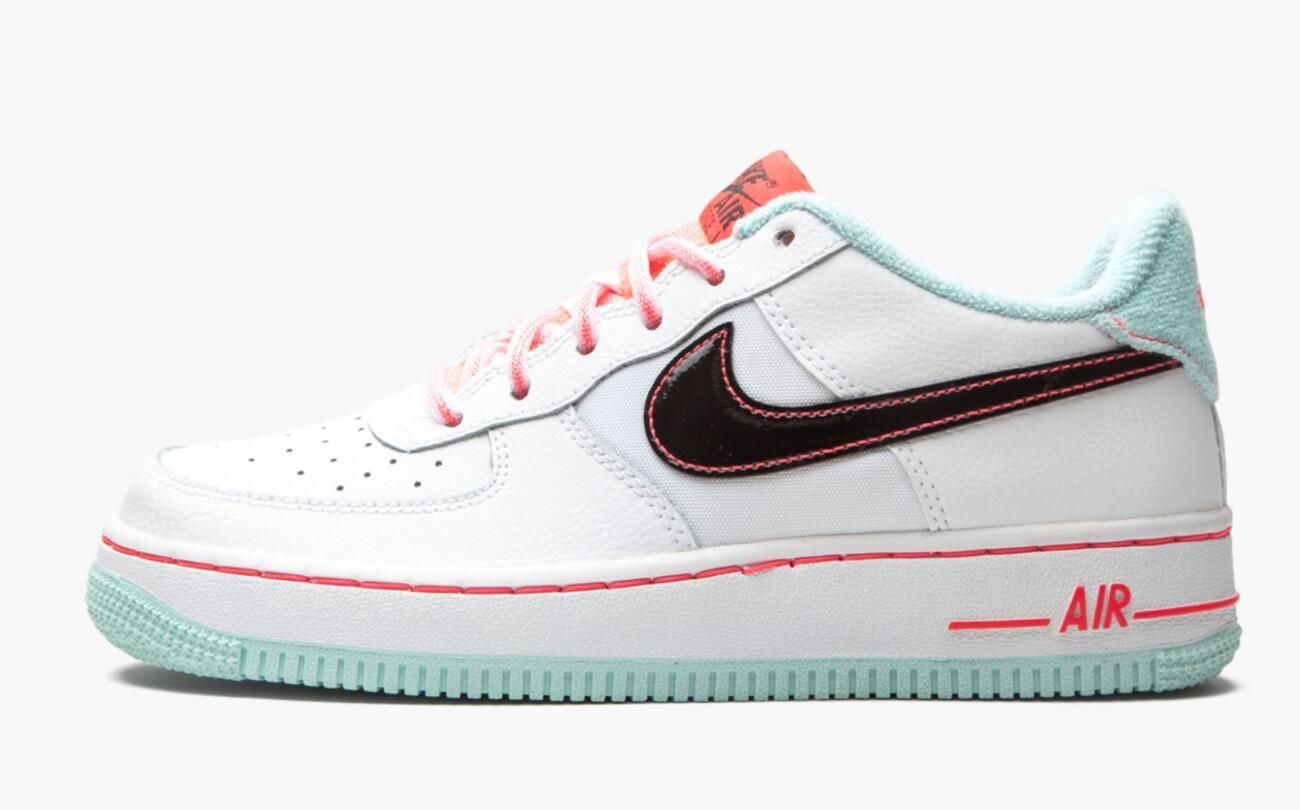 Men's Air Force 1 '07 LV8 GS White  Atomic Pink Shoes
