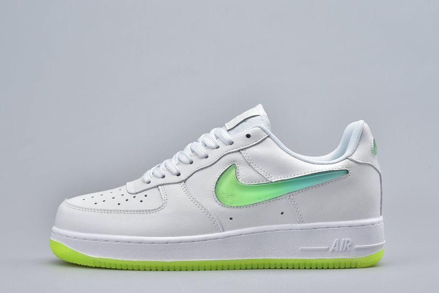 Men's Air Force 1 '07 Premium 2 Low Hyper Jade Volt Shoes
