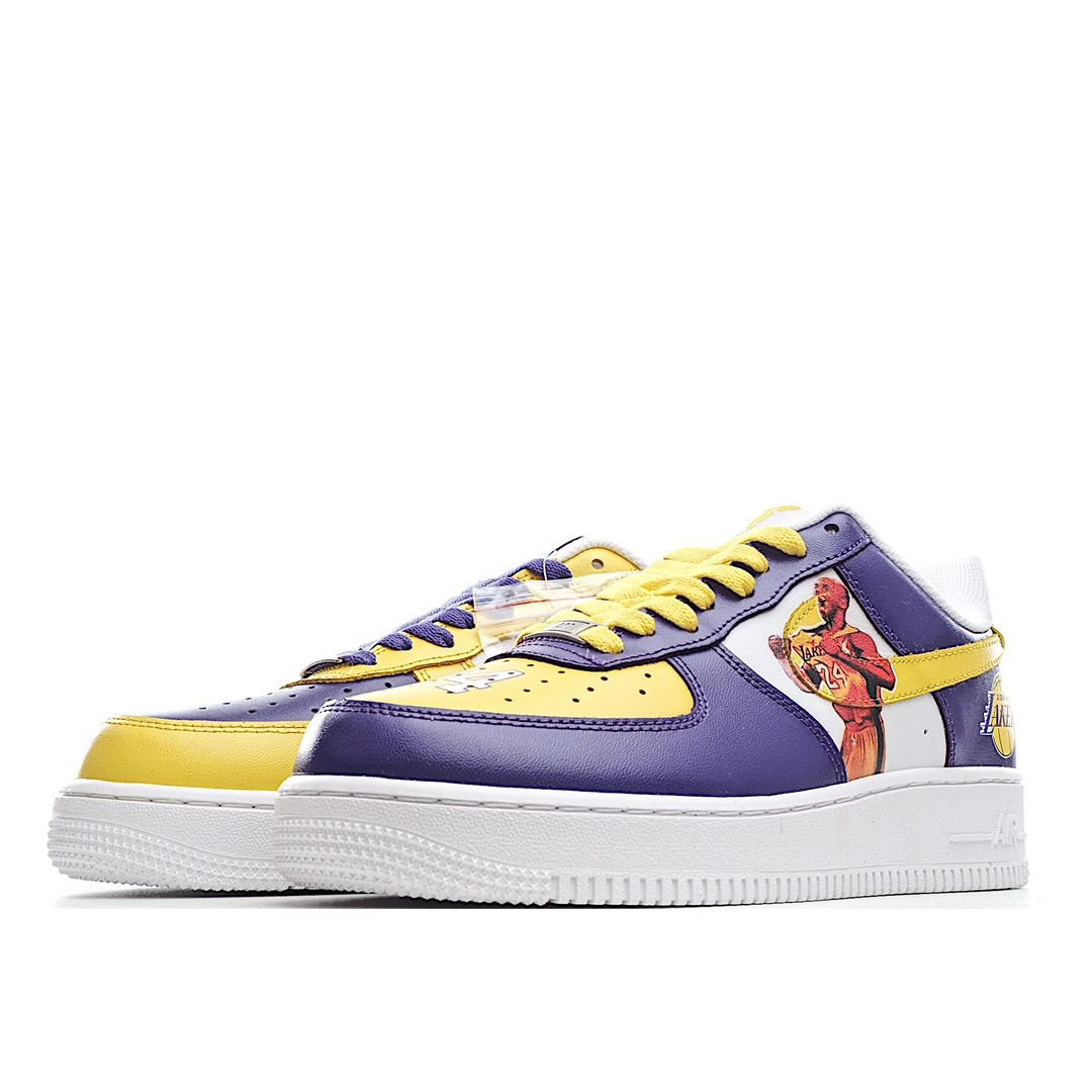 Men's Air Force 1 Lakers Kobe Bryant Shoes
