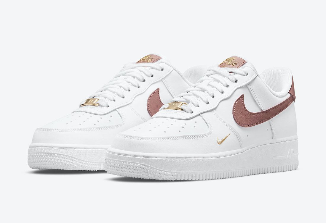 Men's Air Force 1 Low Rust Pink Shoes - Image 2