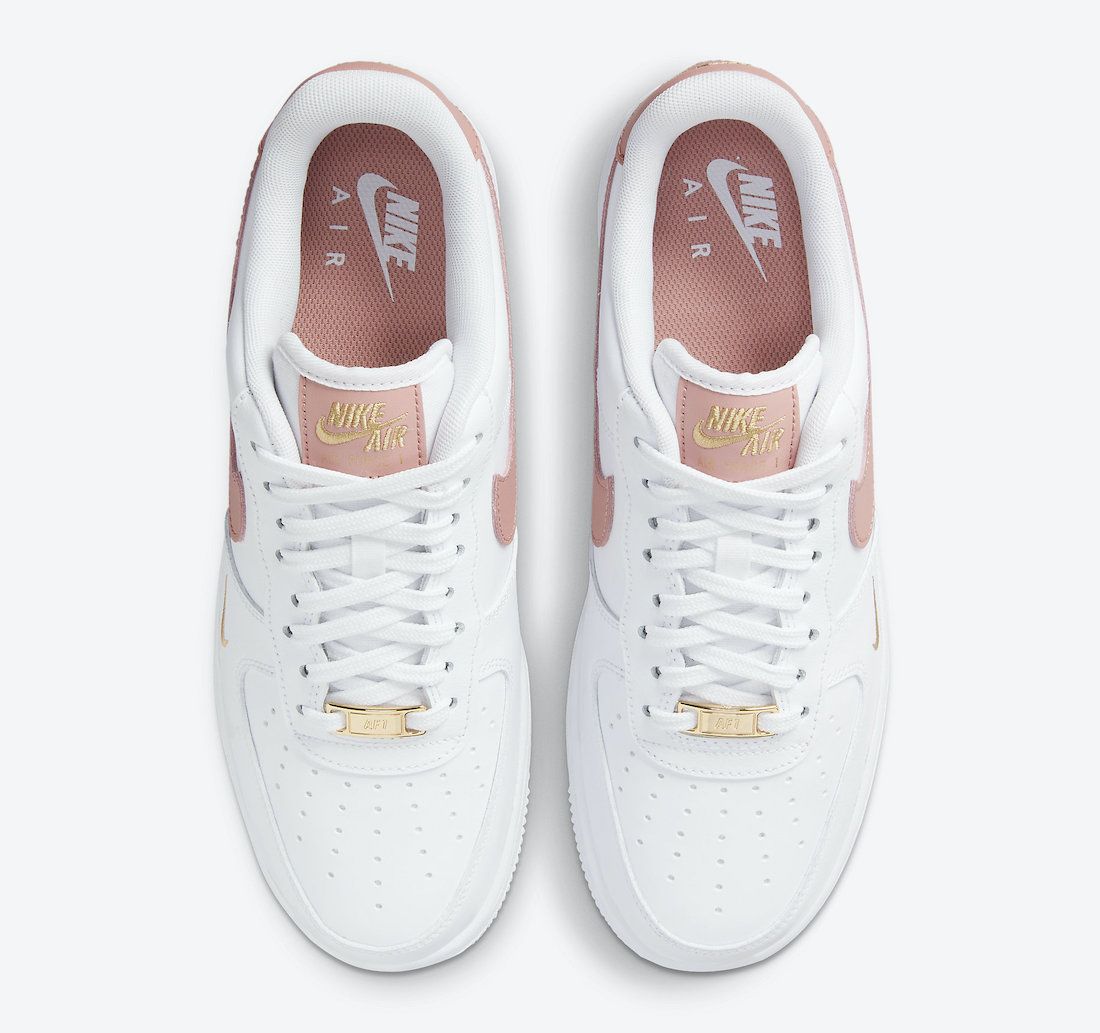 Men's Air Force 1 Low Rust Pink Shoes - Image 3