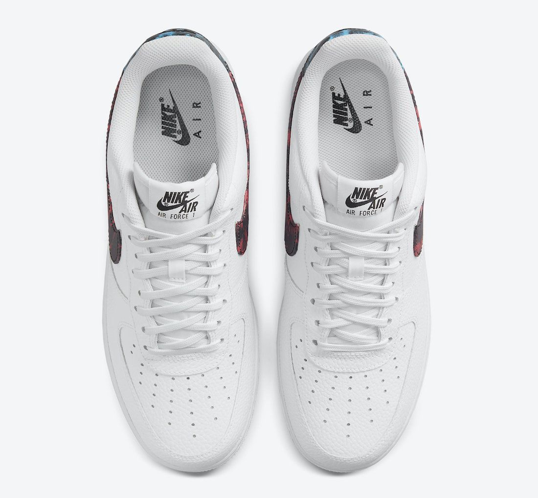 Men's Air Force 1 Low Tie Dye Shoes - Image 3