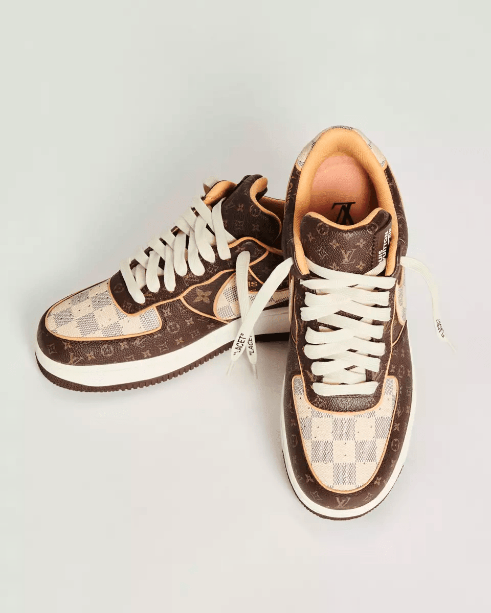 Men's Air Force 1 Low x Louis Vuitton Brown Shoes