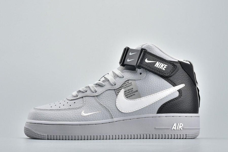 Men's Air Force 1 Mid Utility Grey Shoes