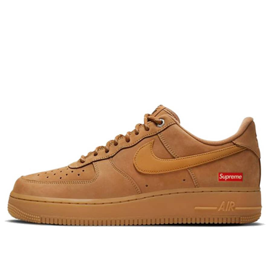 Men's Air Force 1 Wheat x Supreme Shoes
