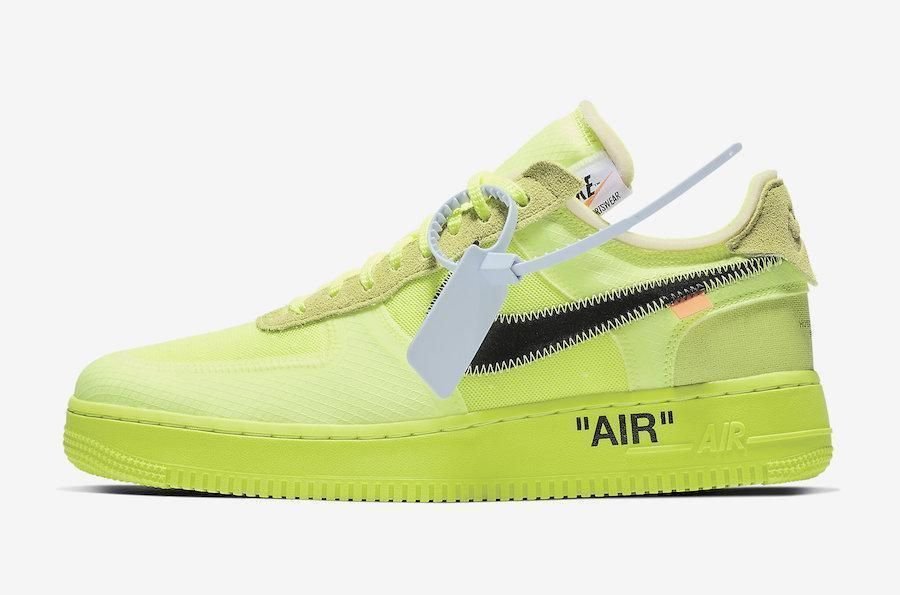 Men's Air Force 1 X Off White Low Volt Shoes