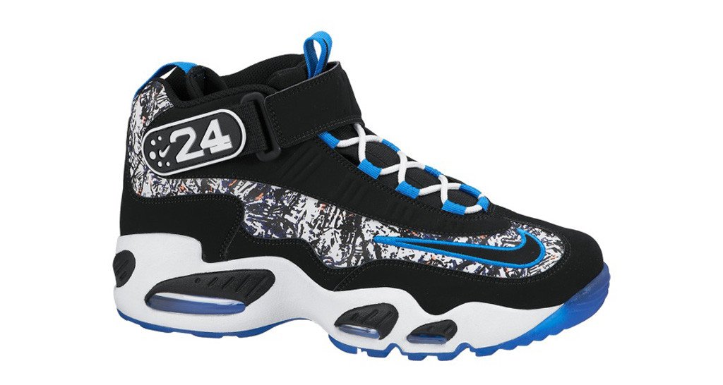 Men's Air Griffey Max 1 Black Light Photo Blue Shoes