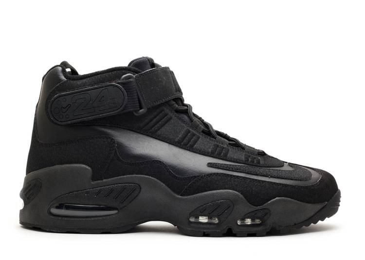 Men's Air Griffey Max 1 Triple Black Shoes