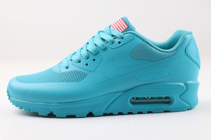 Men's Air Max 90 Aqua Blue Shoes