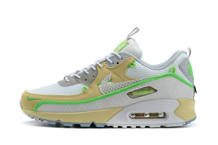 Men's Air Max 90 Beige Green Shoes
