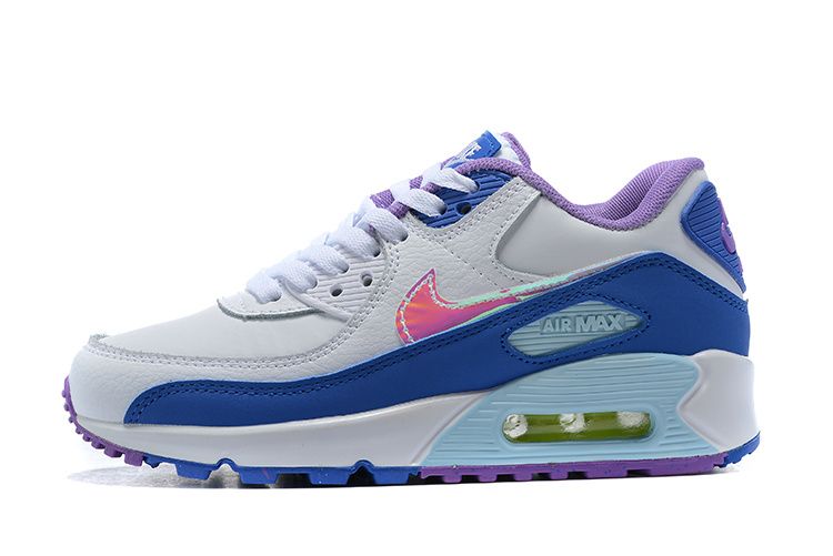 Men's Air Max 90 Blue Purple Shoes