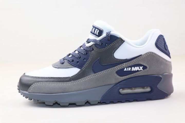 Men's Air Max 90 Grey Navy Shoes