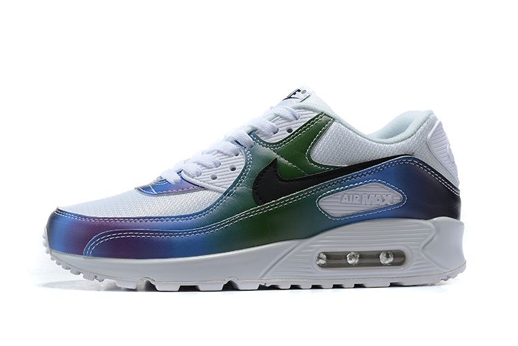 Men's Air Max 90 White Green Ombre Shoes