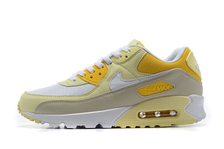 Men's Air Max 90 Yellow Shoes