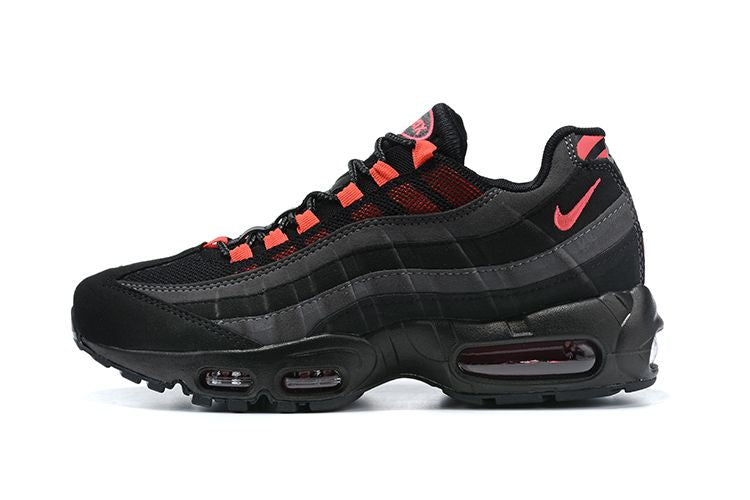 Men's Air Max 95 Black Red Orange Shoes