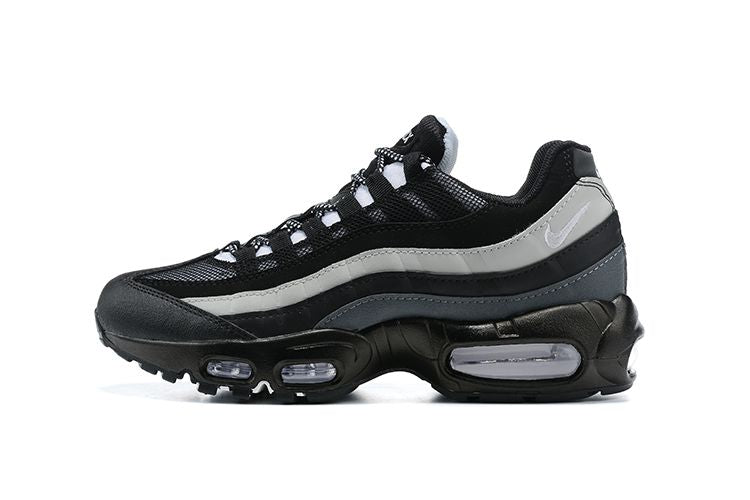 Men's Air Max 95 Black Silver Grey Shoes