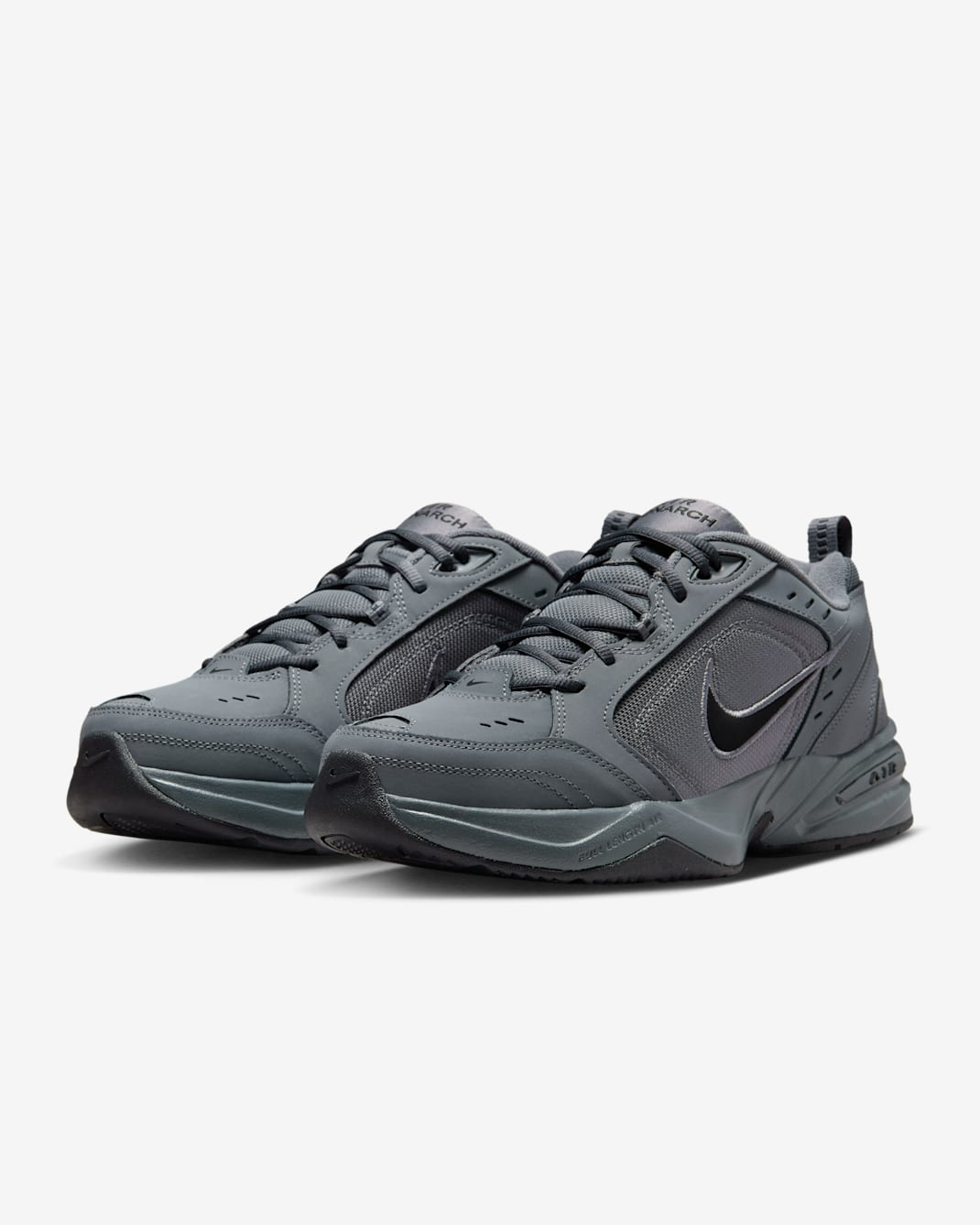 Men's Air Monarch 4 Dark Grey Shoes - Image 4