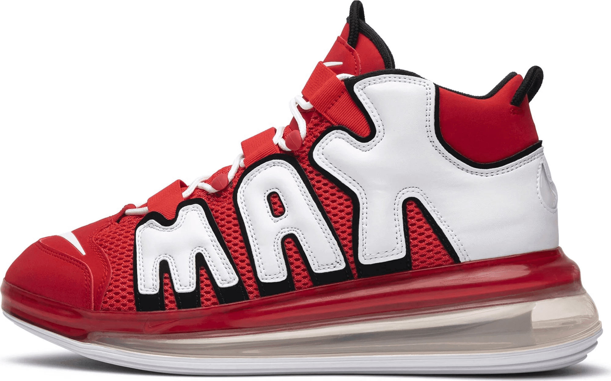 Men's Air More Uptempo 720 University Red Shoes