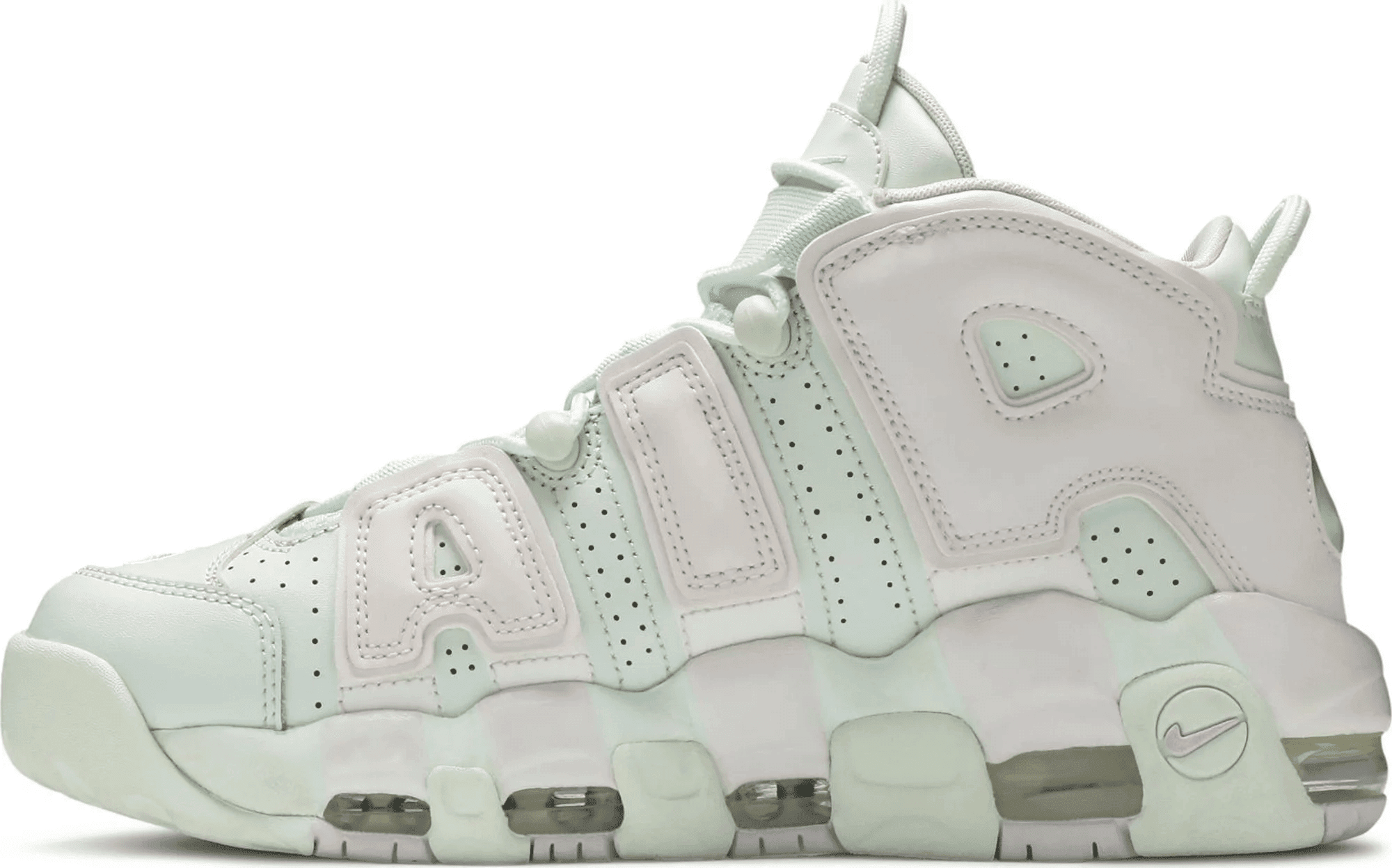 Men's Air More Uptempo Barely Green Shoes
