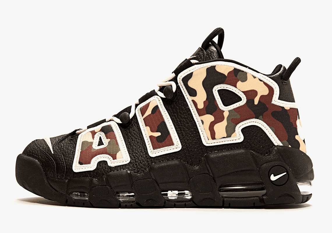 Men's Air More Uptempo Camo Shoes