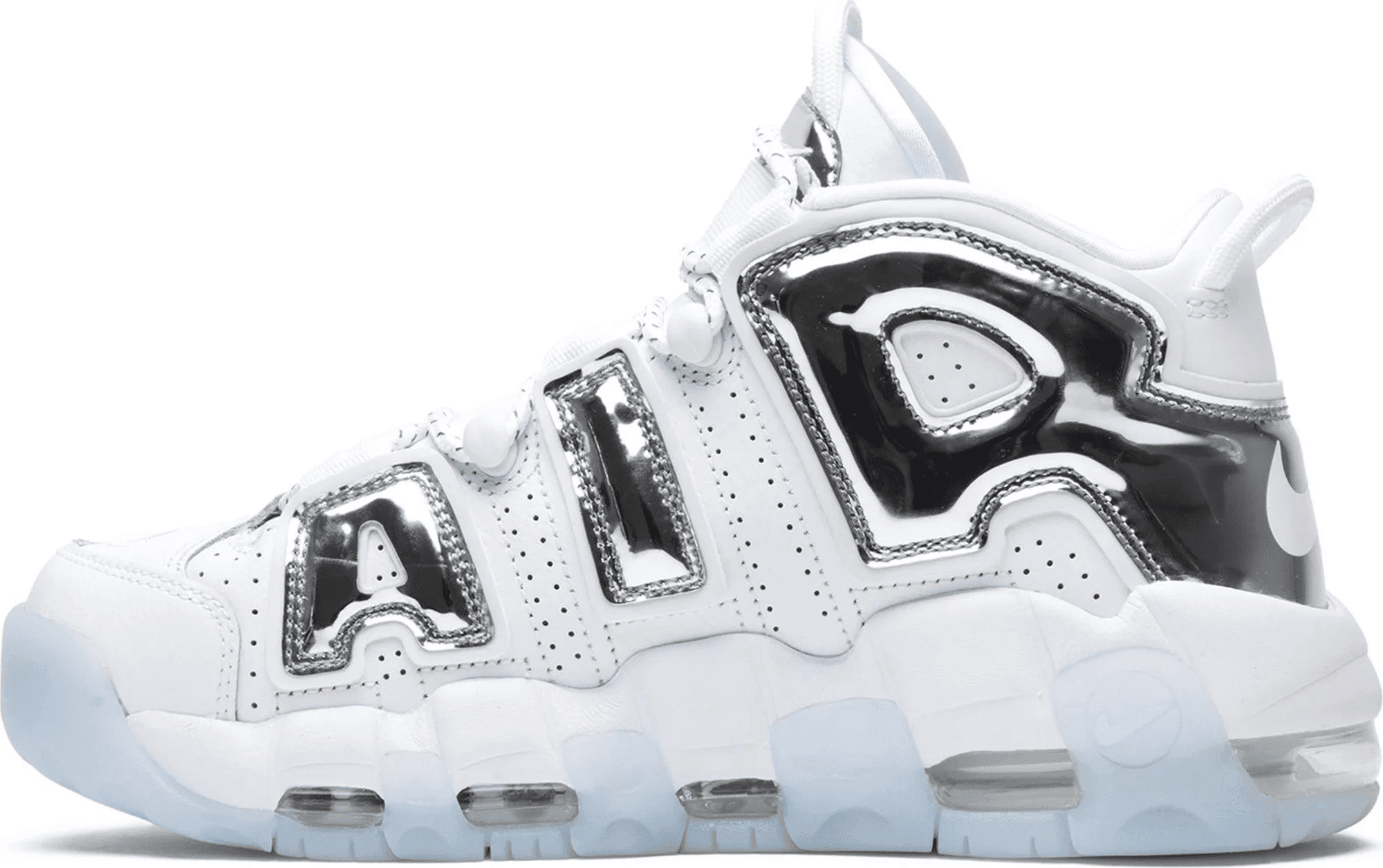 Men's Air More Uptempo Chrome Shoes