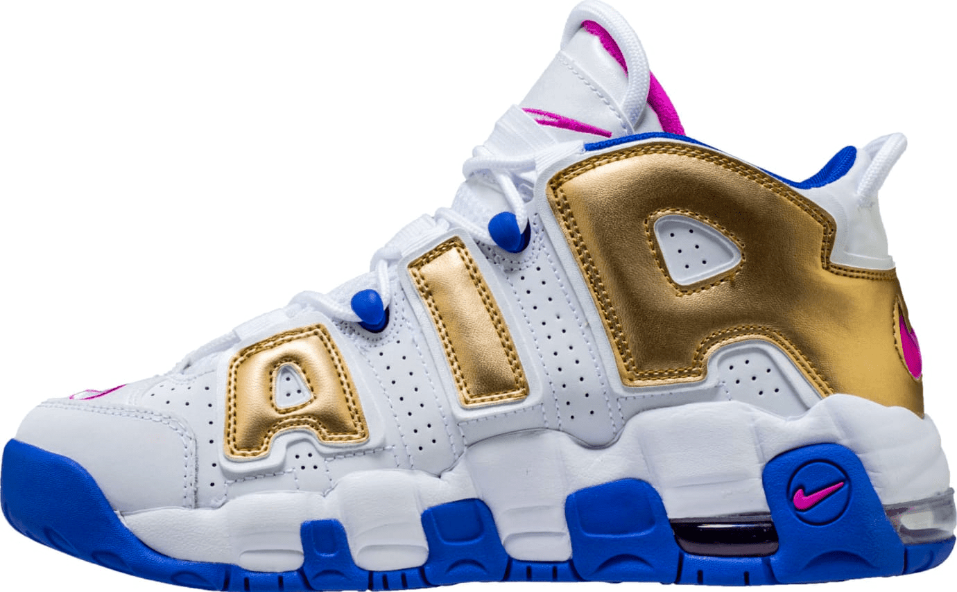 Men's Air More Uptempo GS Fuchsia Blast Shoes