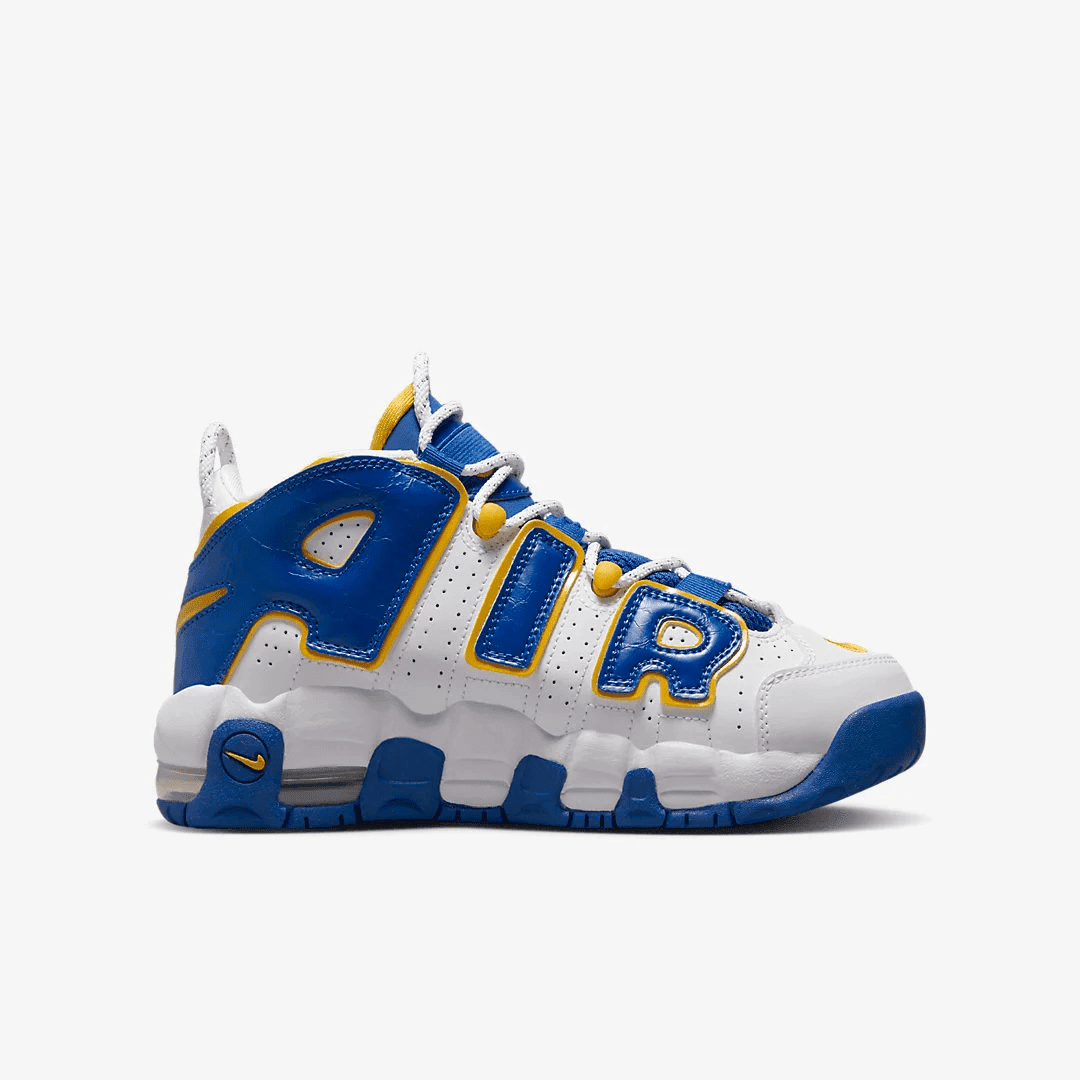 Men's Air More Uptempo GS Golden State Warriors Shoes - Image 2