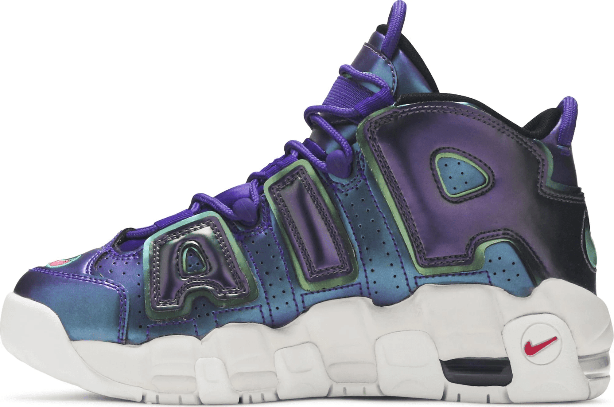 Men's Air More Uptempo GS Iridescent Purple Shoes