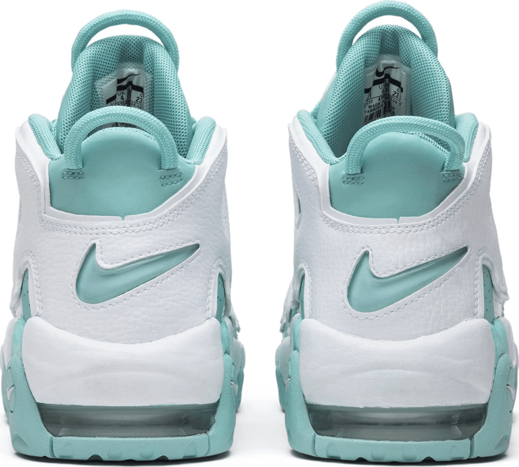Men's Air More Uptempo GS Island Green Shoes - Image 4