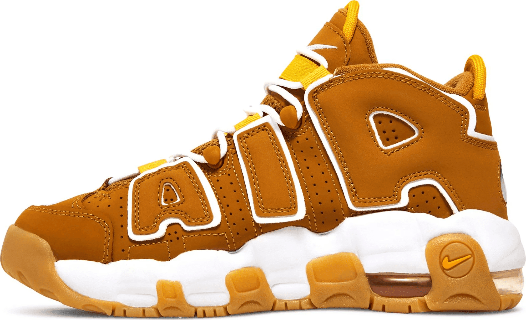Men's Air More Uptempo GS Wheat Shoes