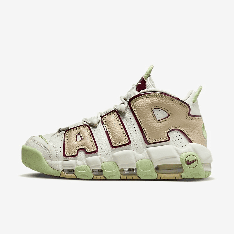 Men's Air More Uptempo Light Bone Alligator Shoes