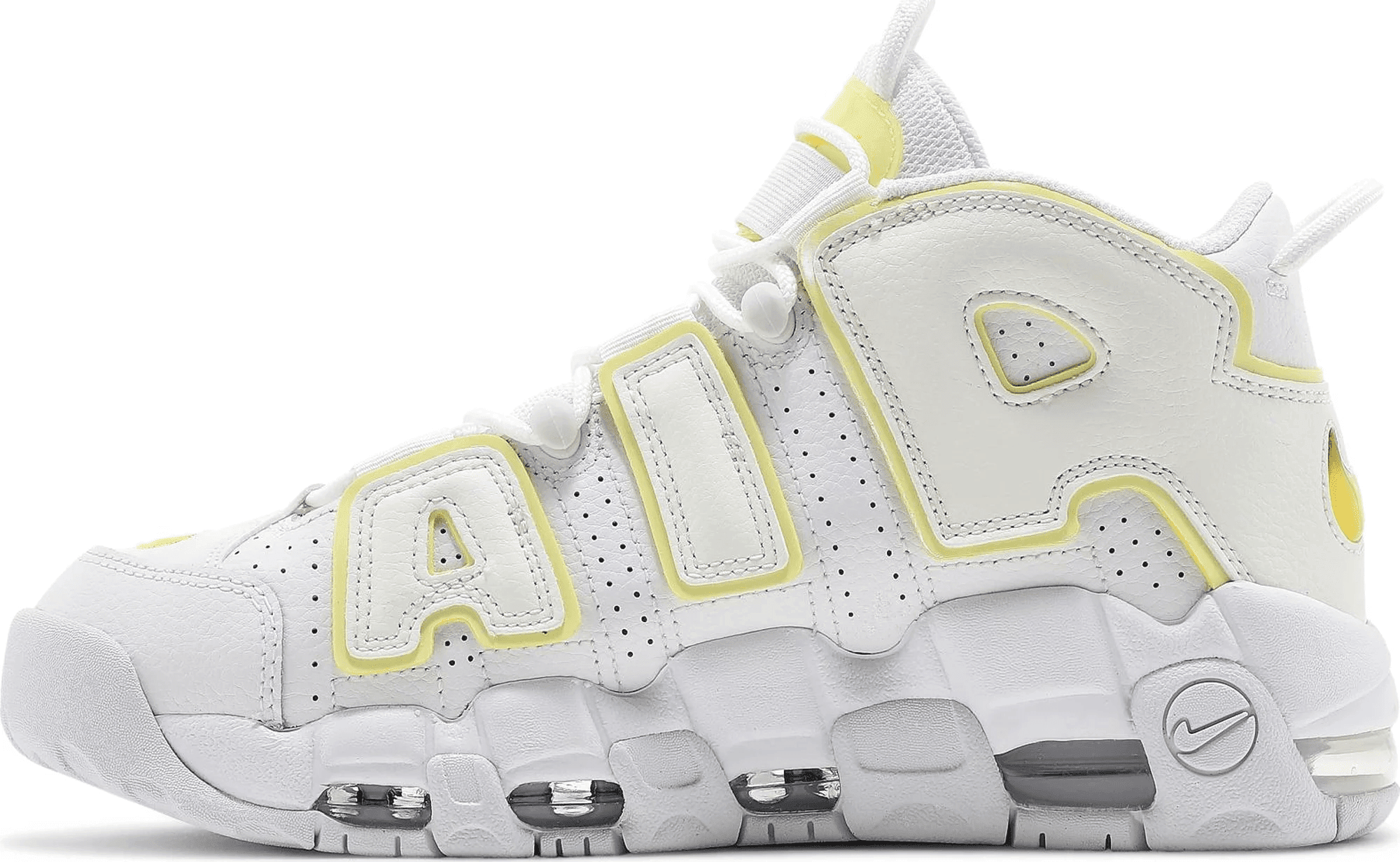 Men's Air More Uptempo Light Citron Shoes