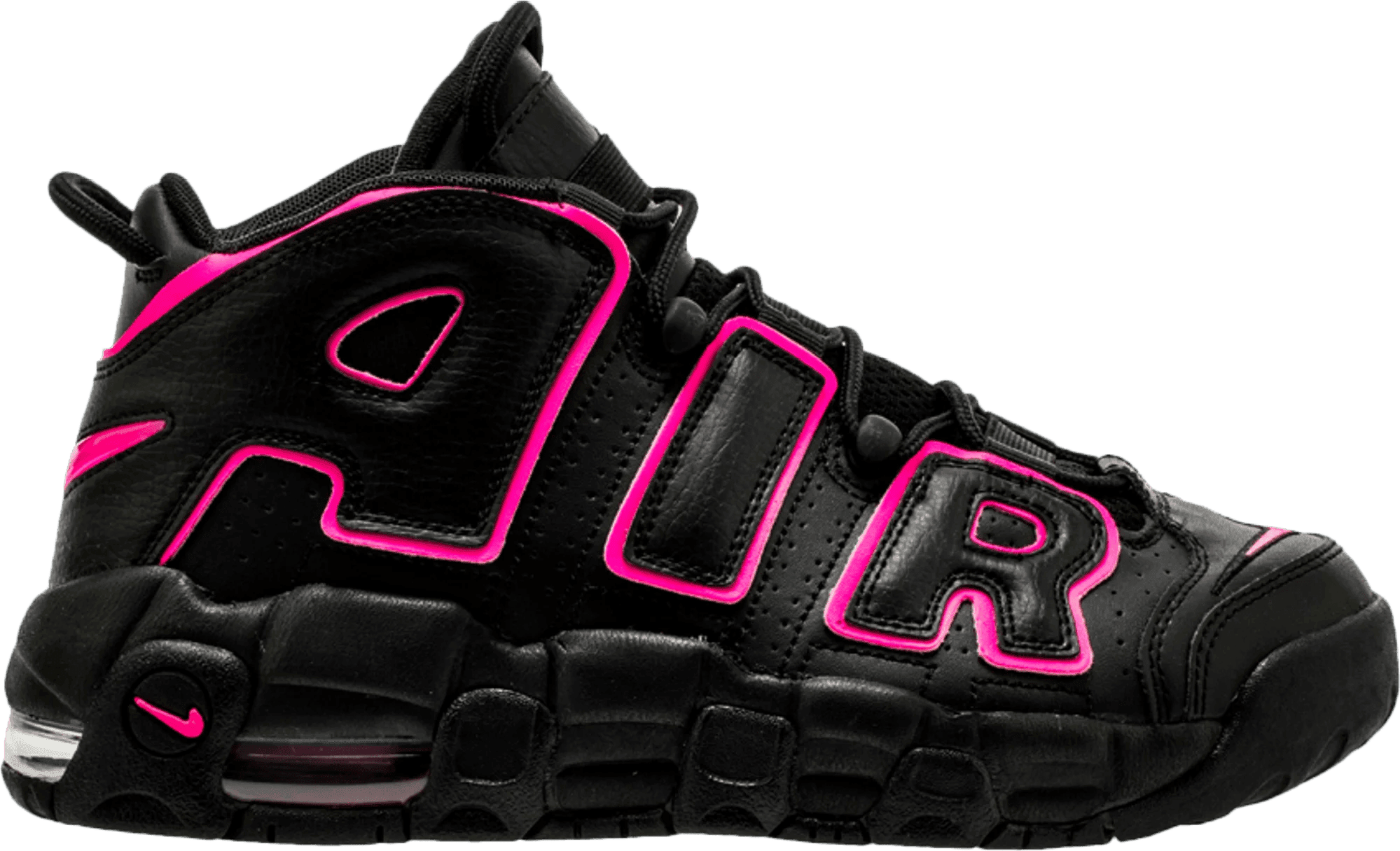 Men's Air More Uptempo Pink Blast Shoes