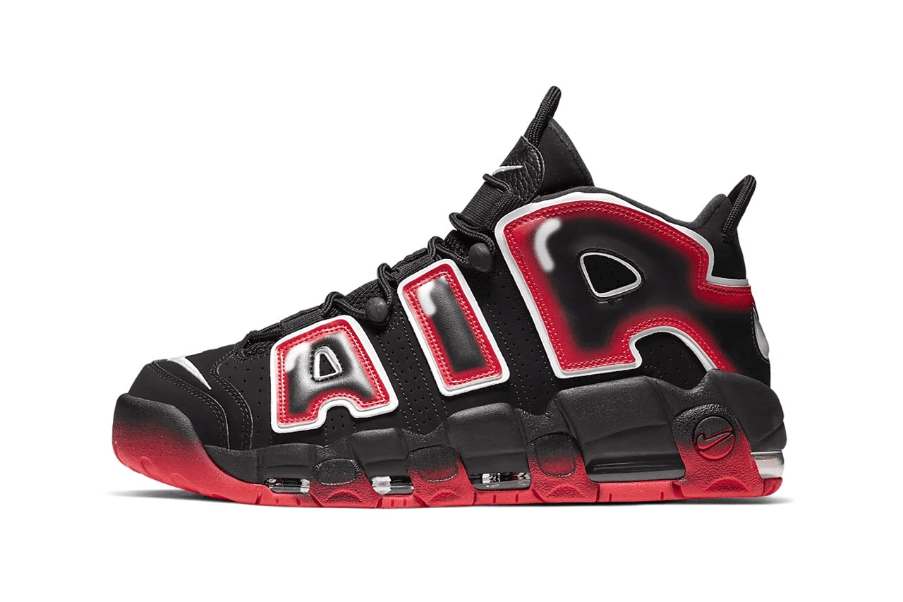 Men's Air More Uptempo PS Laser Crimson Shoes