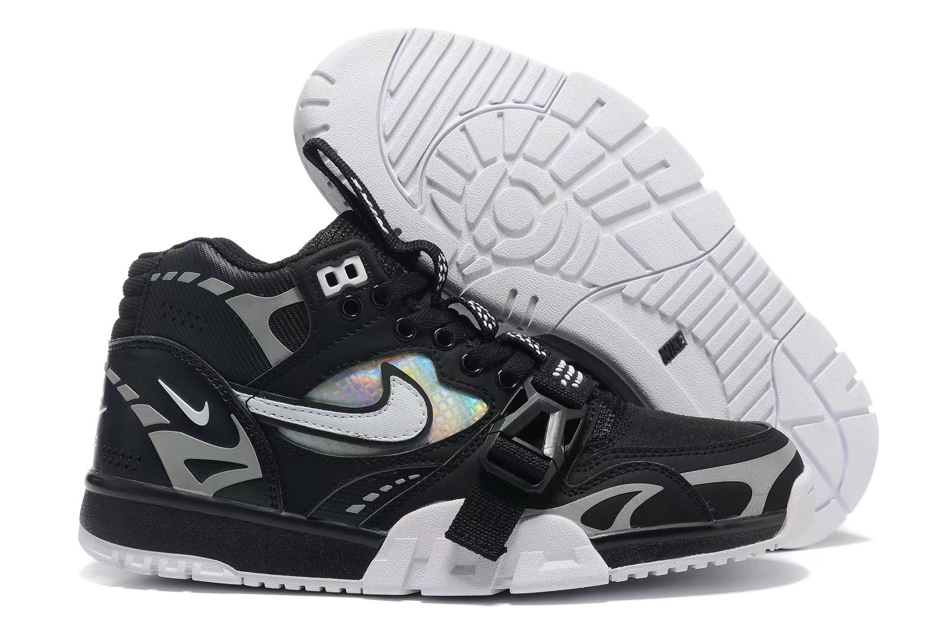 Men's Air Trainer 1 SP Black Shoes - Image 4