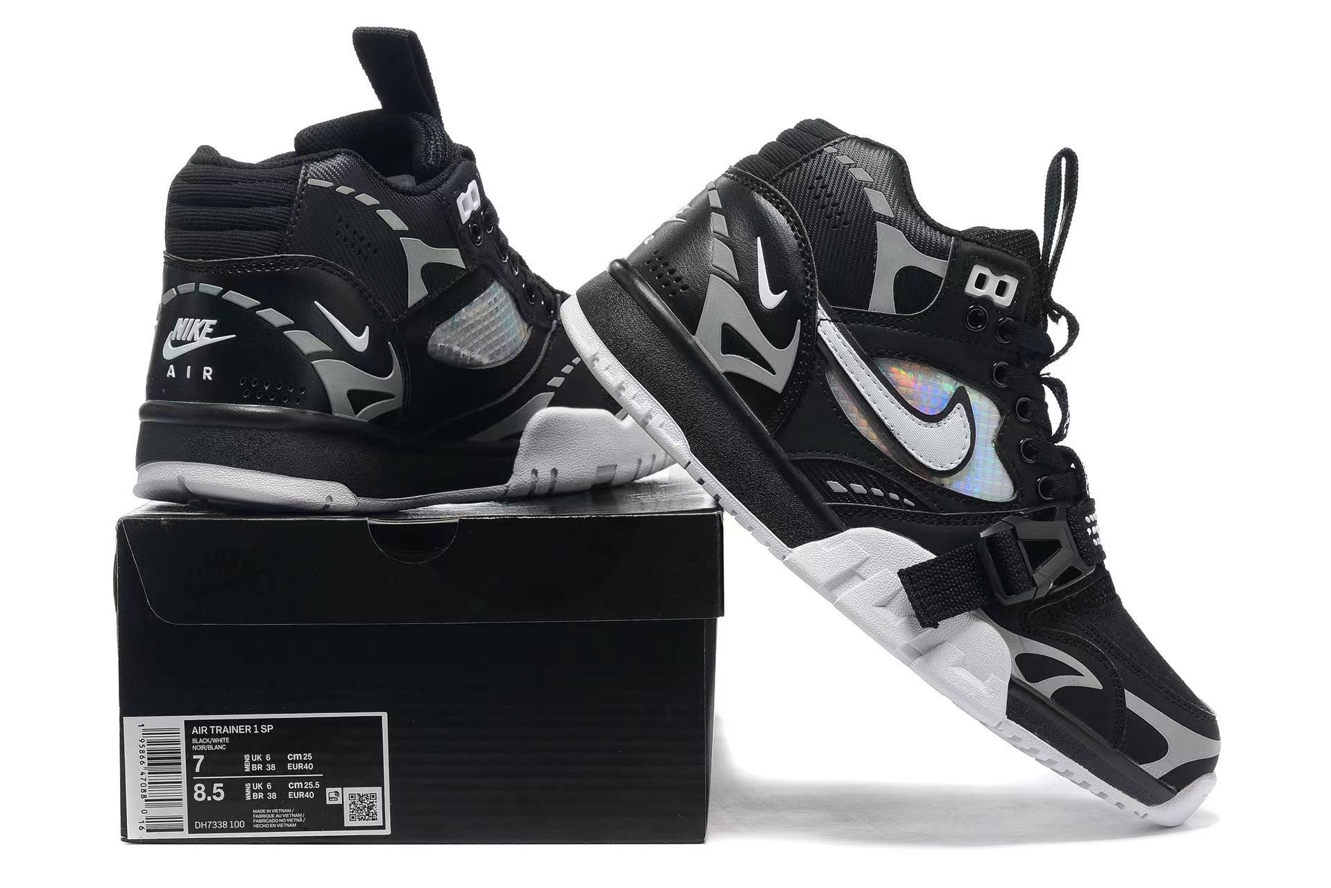 Men's Air Trainer 1 SP Black Shoes - Image 3
