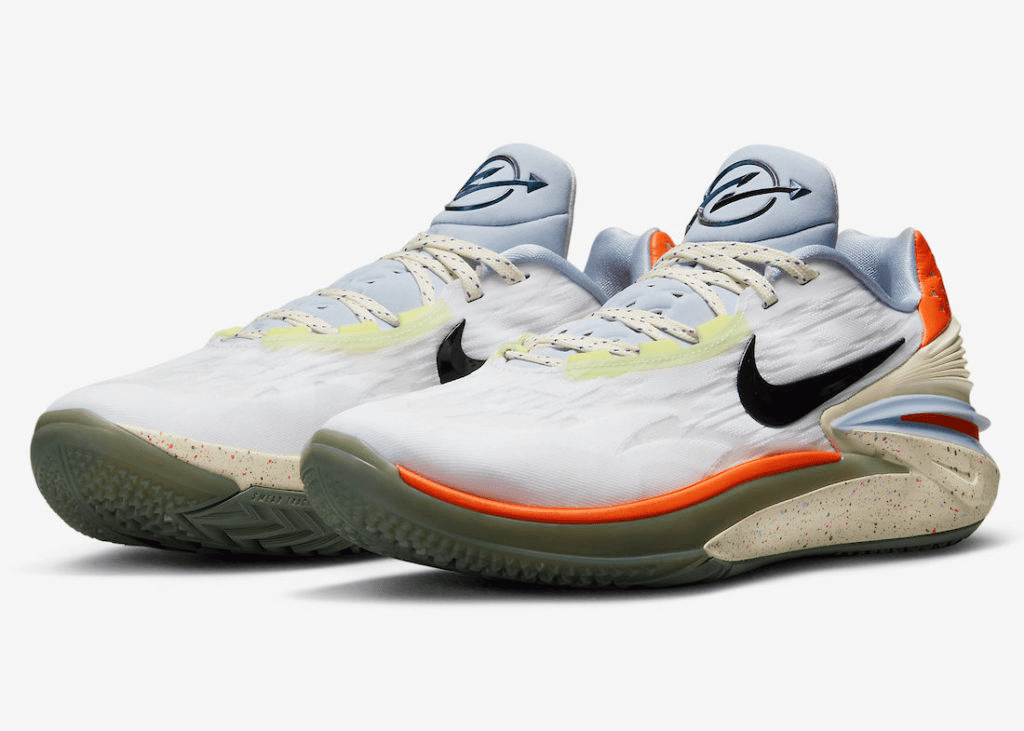 Men's Air Zoom G.T Cut 2 Ice Blue Shoes - Image 3