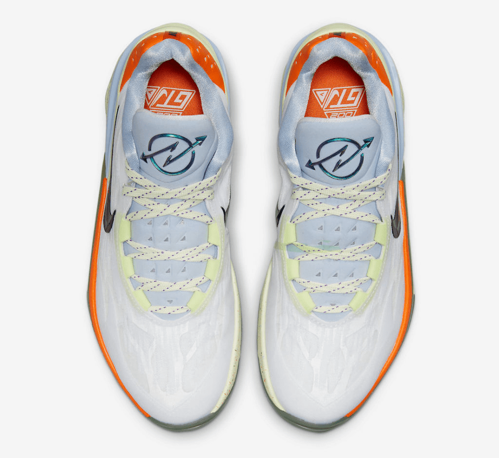 Men's Air Zoom G.T Cut 2 Ice Blue Shoes - Image 4