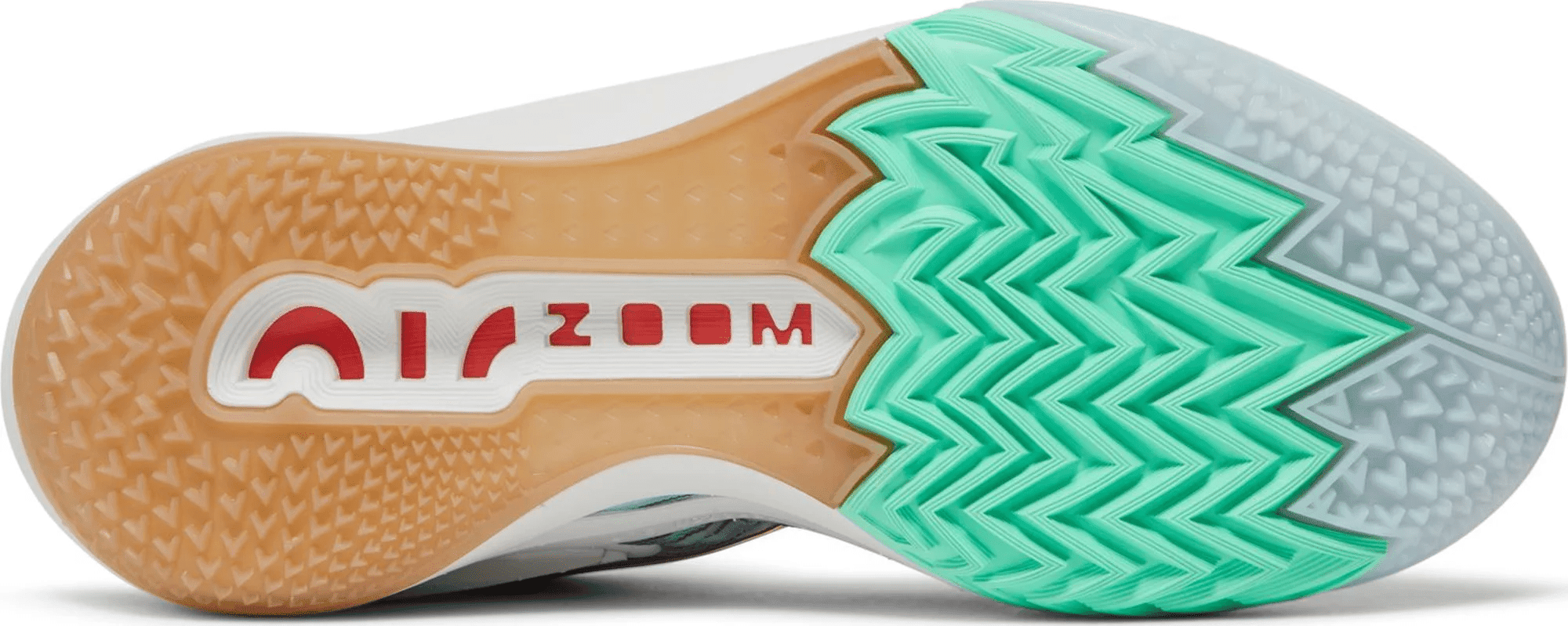 Men's Air Zoom G.T Cut 2 Leche Blue Green Glow Shoes - Image 5