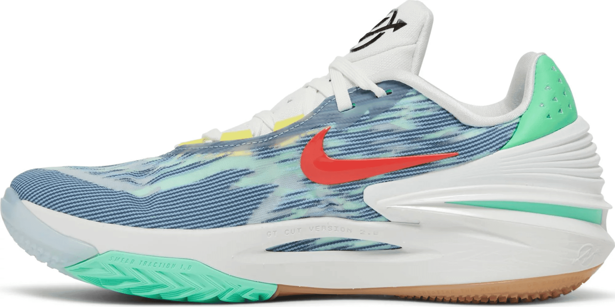 Men's Air Zoom G.T Cut 2 Leche Blue Green Glow Shoes