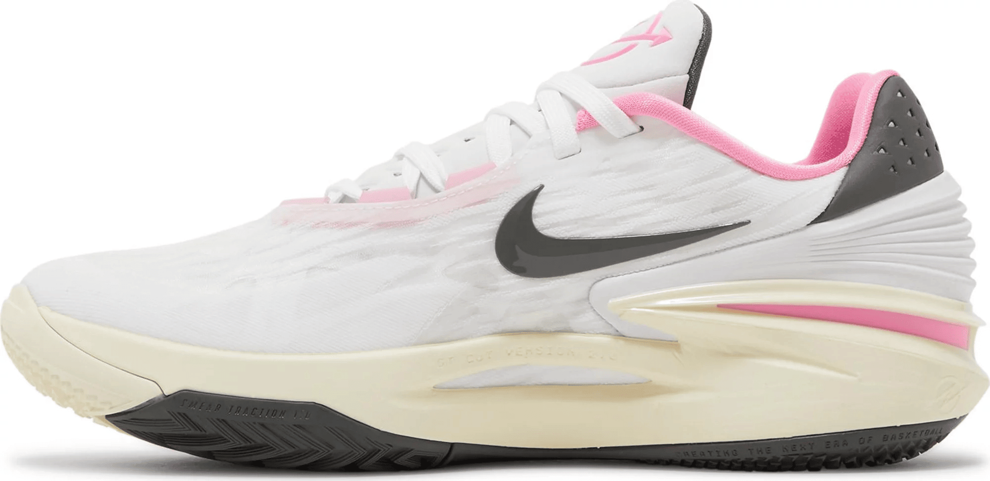 Men's Air Zoom G.T Cut 2 White Grey Pink Shoes