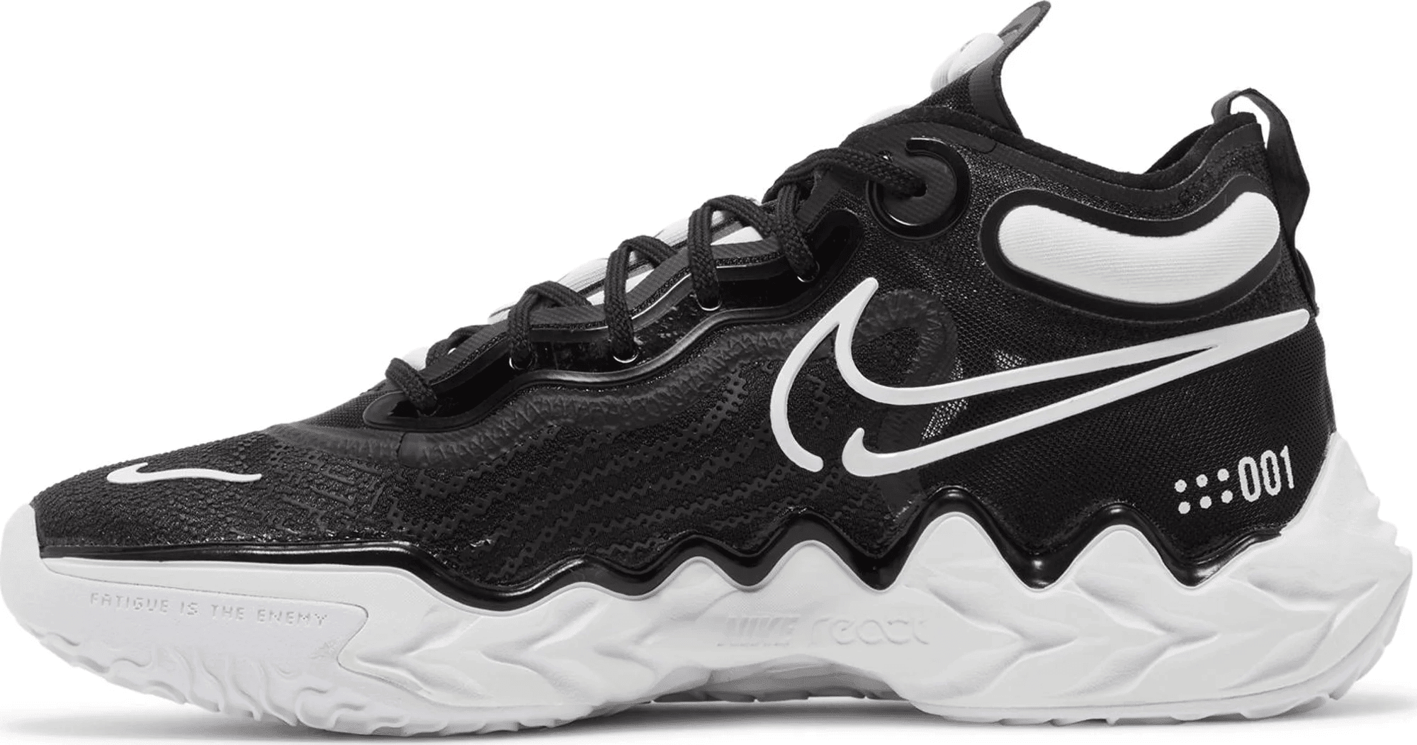 Men's Air Zoom GT Run Black White Shoes