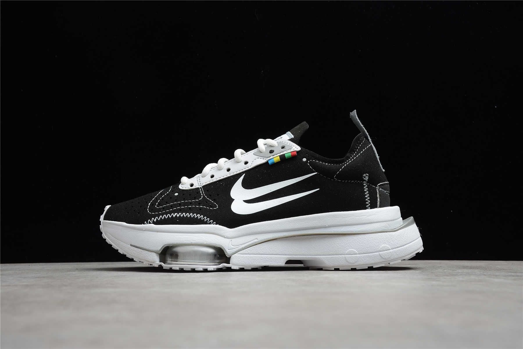 Men's Air Zoom Type Double Swoosh Black White Shoes