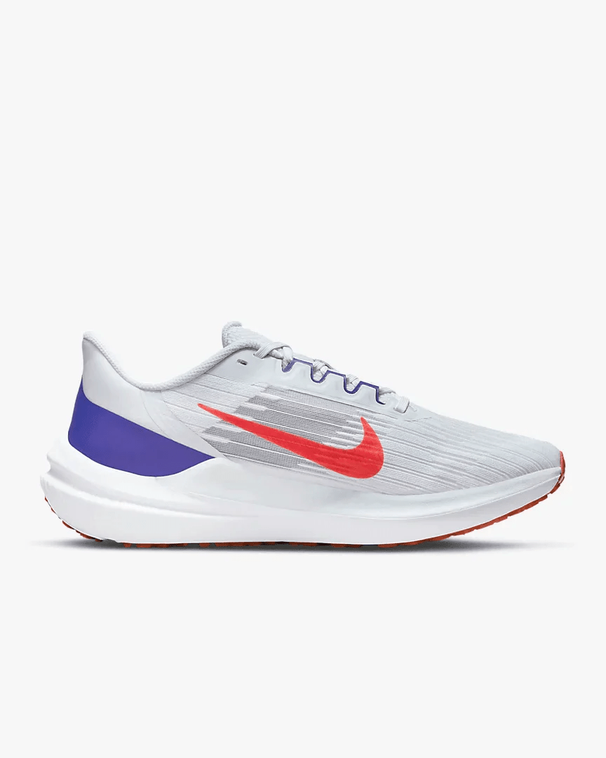 Men's Air Zoom Winflo 9 Grey Concord Shoes - Image 2