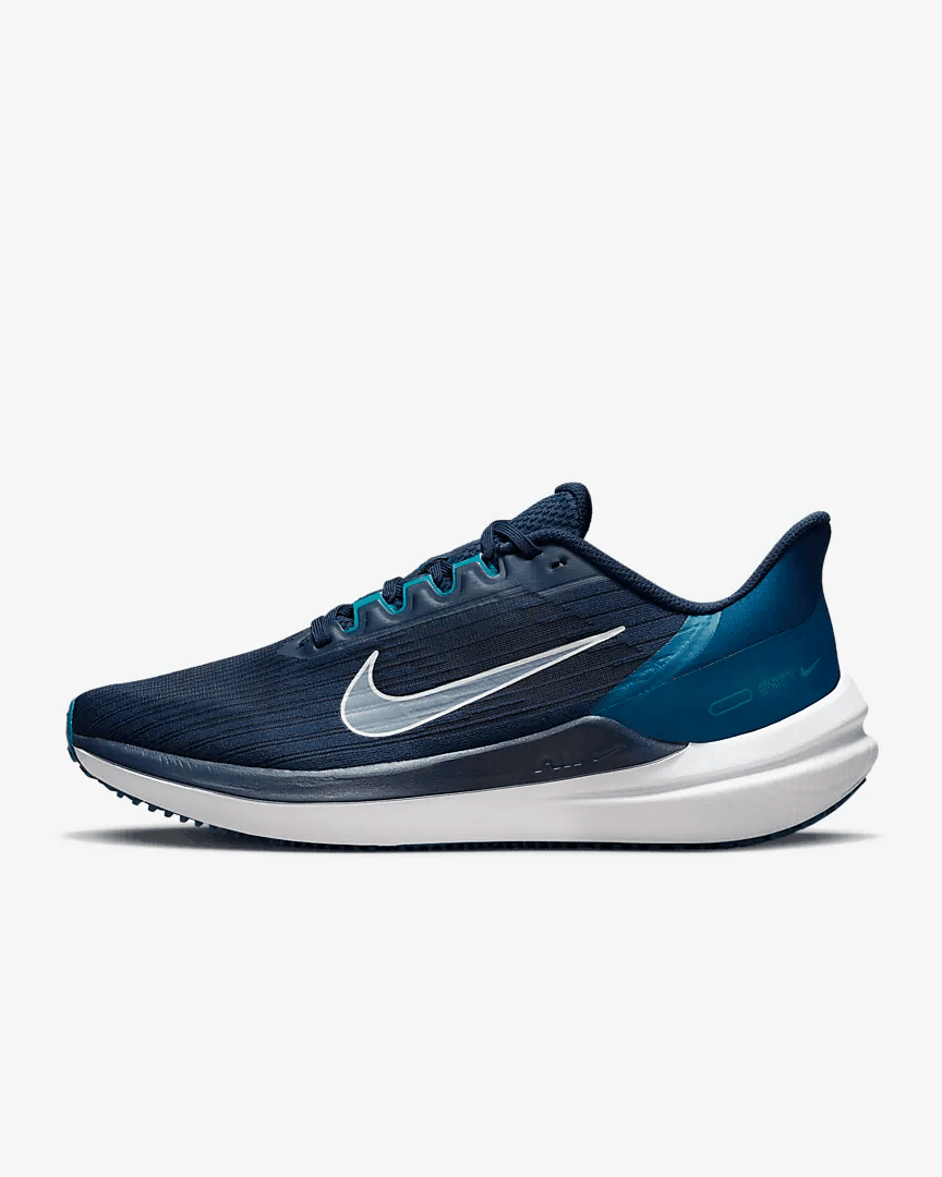 Men's Air Zoom Winflo 9 Obsidian Valerian Blue Shoes