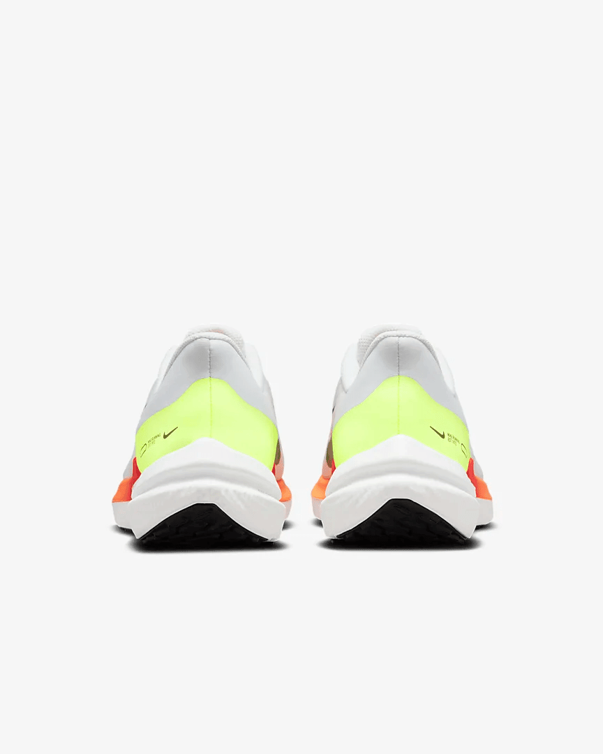 Men's Air Zoom Winflo 9 White Bright Crimson Shoes - Image 5