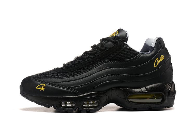 Men's Corteiz x Nike Air Max 95 Black Honey Shoes